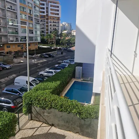 Pool&balcony Downtown Portimao Faia 202 Flat Apartment